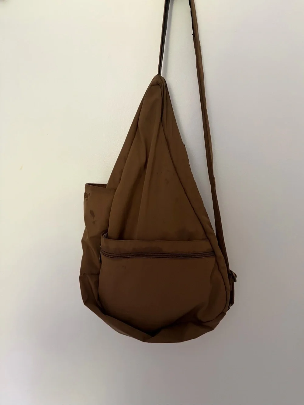 Ameribag Brown Sling Messenger Bag for Men